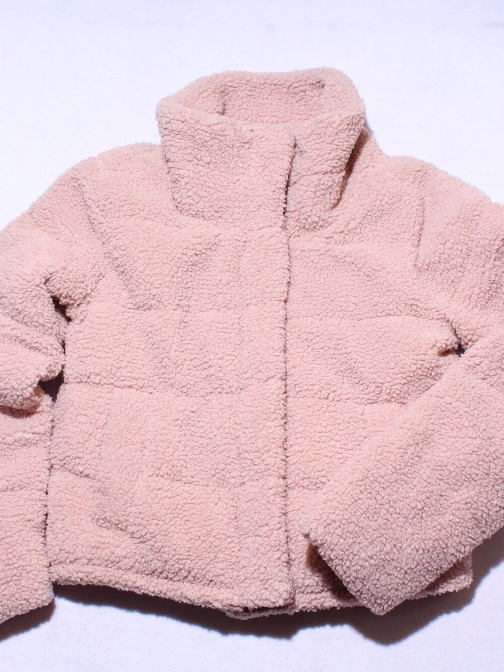Womens STS Ranchwear Kaylie Grace Pink Sherpa Fleece Jacket Size S Small